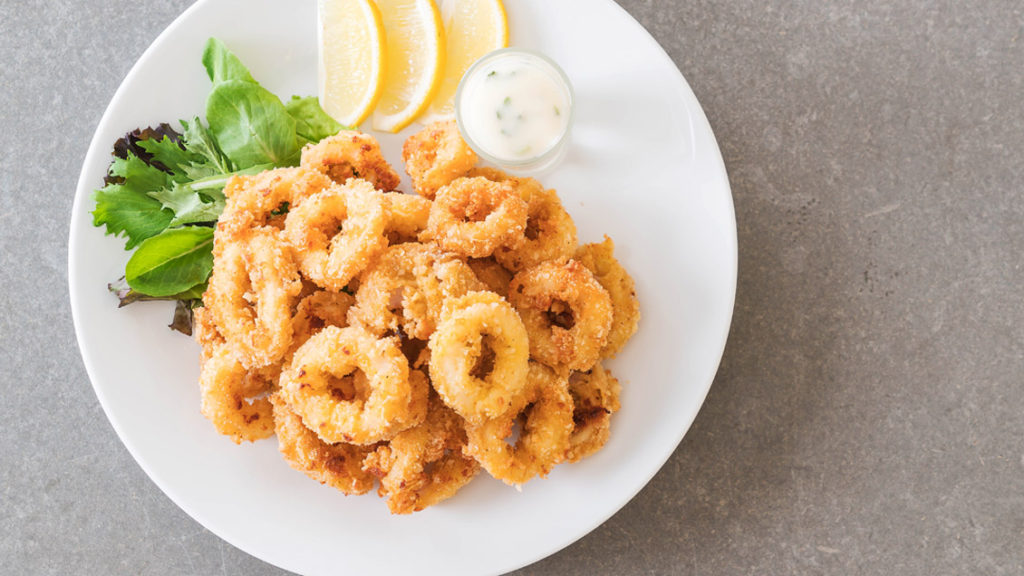 Jimat, dijamin puas hati Sotong goreng tepung ala kedai tom yam