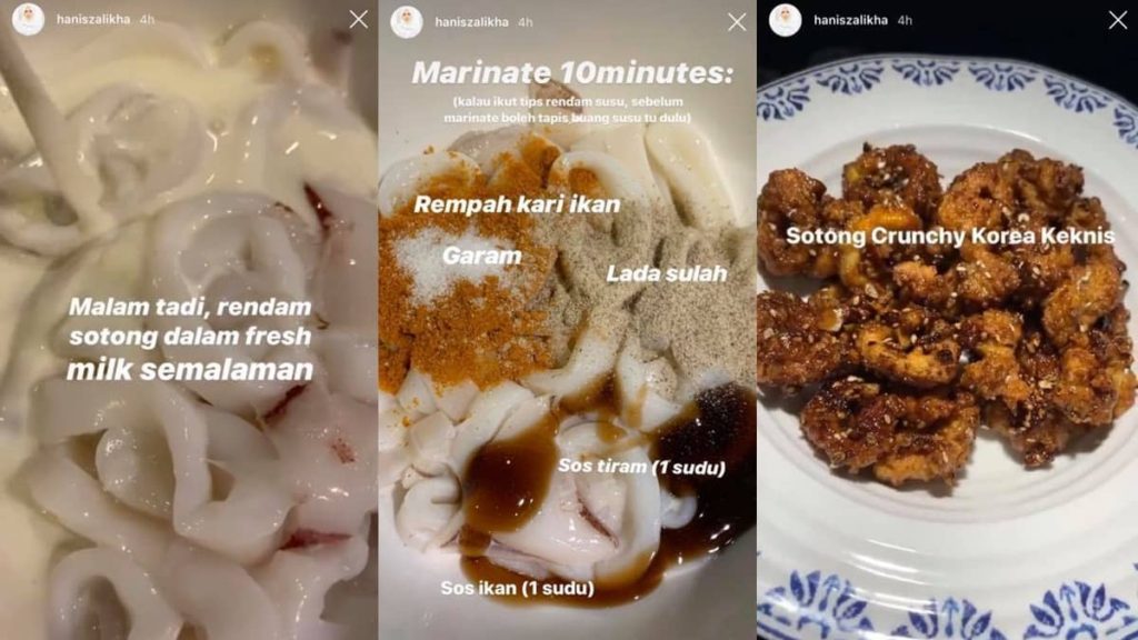 Ratah Pun Sedap Jom Cuba Resepi Sotong Crunchy Korea Ala Keknis Sinaran Wanita
